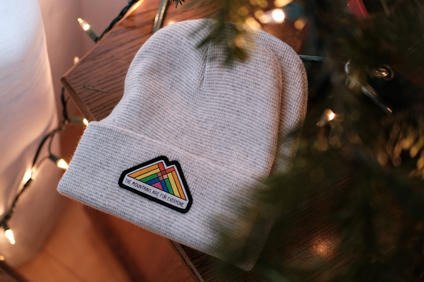 gray beanie