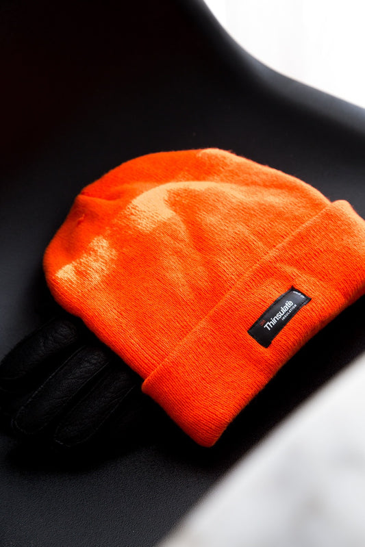 orange beanie