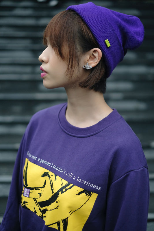 EasyWearRounge ビーニー 紫