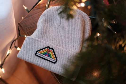 gray beanie